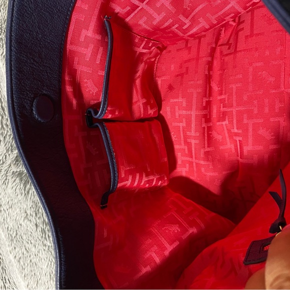 Elaine Turner Leather Hobo Shoulder Tote Bag - Picture 10 of 13